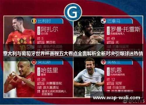 意大利与葡萄牙世界杯赛程五大看点全面解析全新对决引爆球迷热情